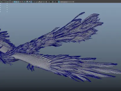  phoenix Undead bird phoenix1 