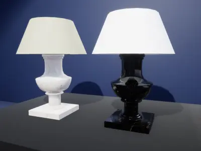 Table Lamp Free low-poly 3D model