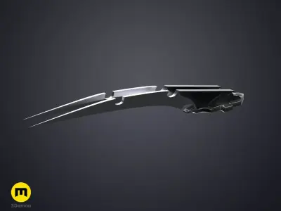 Fugitive Predator Gauntlet Blade 3D print model