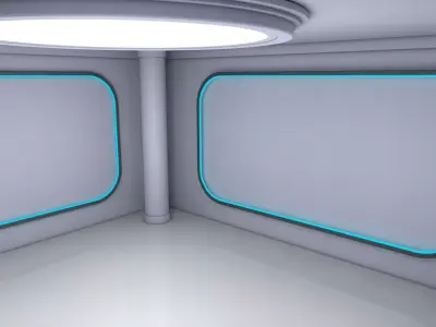 Sci Fi Room 3D model