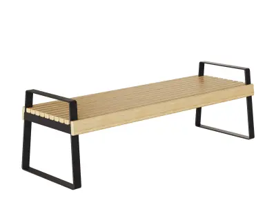 Outdoor furniture from the Gloria series 3D model