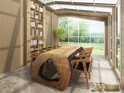 Magnificent Table Design 3D model