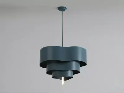 Organic Pendant Lamp 3D model