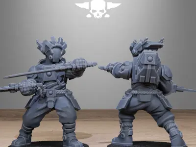 Tarion Melee Infantry 3D print model