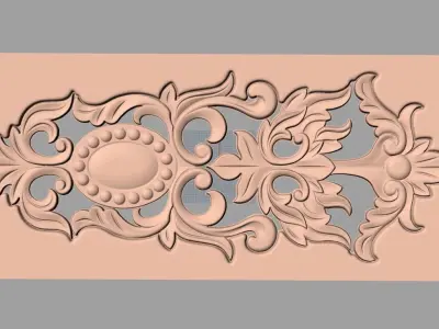 3D carved model furniture 3D design used for artcam aspire E790 3D model