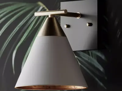 YOUNG HOUSE LOVE CLAD CONE BATH SCONCE 3D model