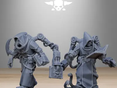 Scavenger Monks 3D print model