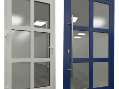 Aluminum Joinery Doors 3D model