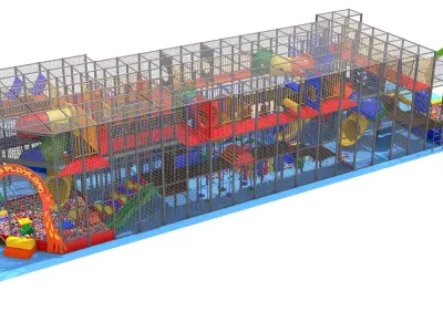 Indoor Playground 3D model