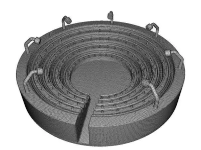 Outdoor Stadium 3D model