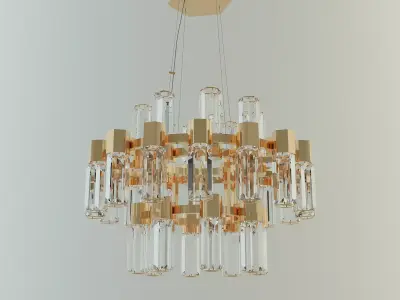 LUXURY CHANDELIER  3D model 20