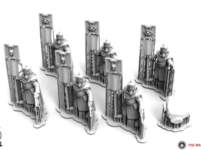 Valour Korps - Field Priest Gottfried 3D print model