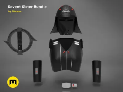 Seventh Sister Bundle 3D print model