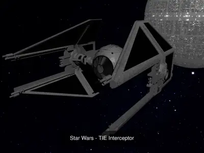 STAR WARS - TIE FIGHTER COLLECTION 3D Model Pack