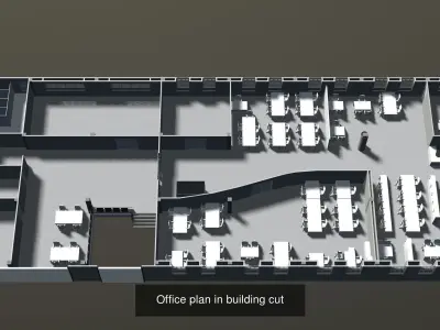 Interior plan 3D Model Pack