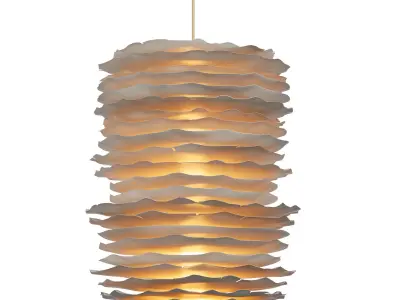 Strata Chandelier 3D model