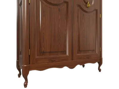 Classic cabinet 07 05 3D model