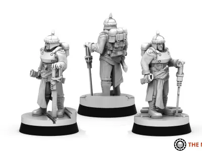 Obsidian Guard - Seargeant 3D print model