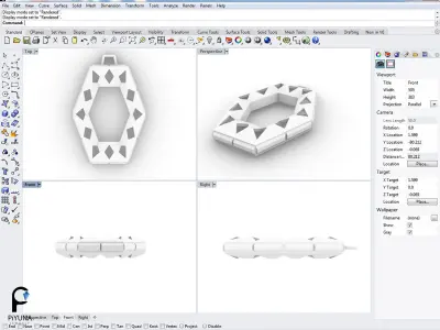 Pendant 055 3D print model