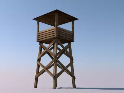 Watch Tower 3D model