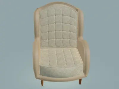 Jazz Club Armchair 3D model