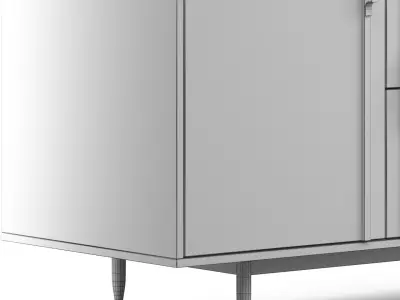 Hooker Wormy Maple 3D model