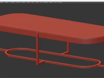 AOUL Opera Contemporary by Angelo Cappellini Low-poly 3D model