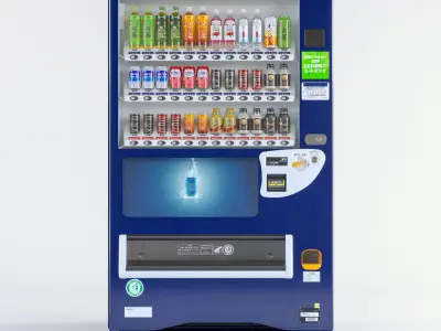 Vending Machine Collection 3D Model Pack