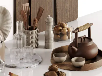 kitchen accessories 010 3D model