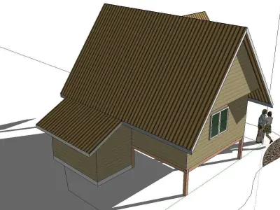 Creative Design-Holiday Cabin-081 3D model