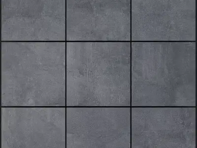 Absolut Keramika Cancun Anthracite 3D model