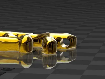 chinese luck charm - truth symbol 3D print model