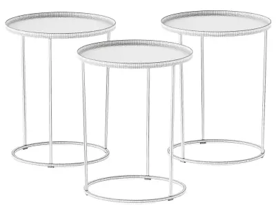 COSTANCE Round coffee table by MEMEDESIGN 3D model
