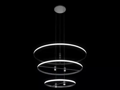 Modern Chandelier 3D model