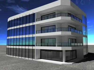 Miami Building 3D model