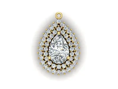 Pendant 007 Free 3D print model