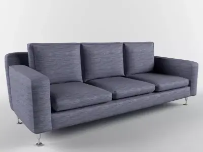 Comfy Modern Sofa 3D model