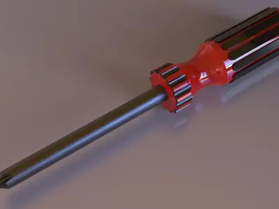 screwdriver square 3D model