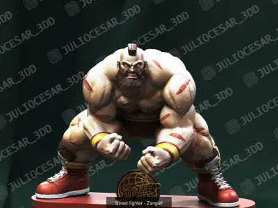Street fighter 3D Model Pack