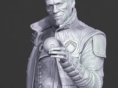 Yondu Udonta  Guardians of the Galaxy Vol 1 and Vol2 3D model