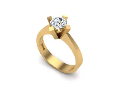 Jewelry ring 321 3D print model