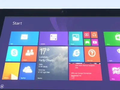 Microsoft Surface Pro 4 3D model