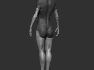Ballerina model 3D model