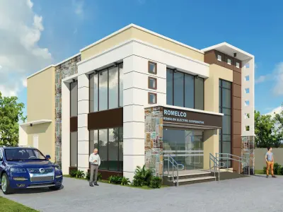 Office Building 3D model 517