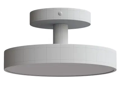  Colorful Round Flush Mount Ceiling Light 3D model