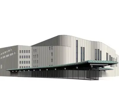 Aalto Theatre 3D model