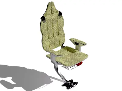 SciFi chair 3D model