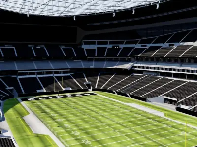 Allegiant Stadium - Las Vegas Raiders USA 3D model