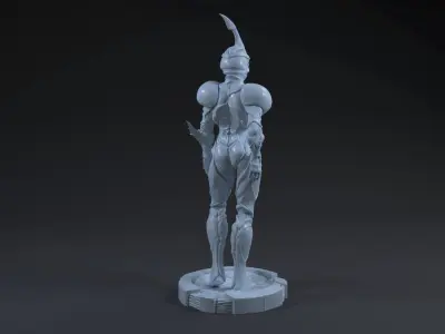 Guyver Girl Ready to print 3D print model