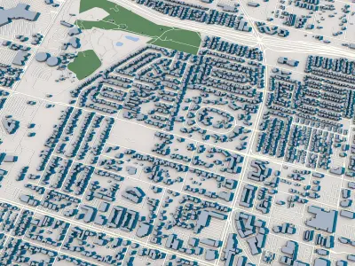 Las Vegas City Nevada United States 3D model